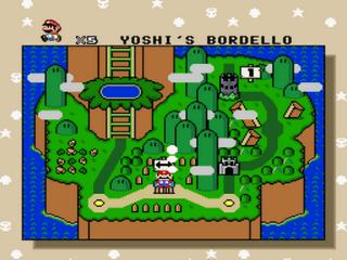 Super Mario World Dark Man Edition Screenshot 1